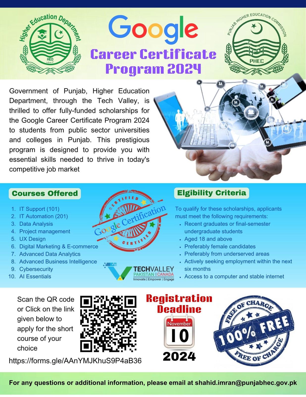 Google Career Certificate 2024