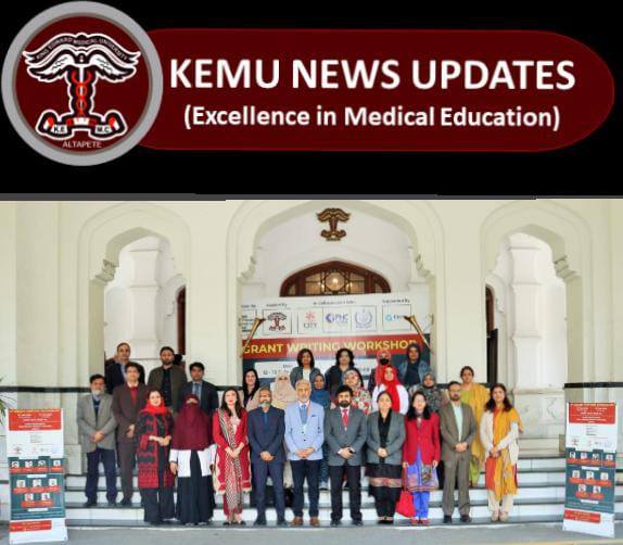 King Edward Medical University (KEMU) Successfully Hosts 2-Day Grant Writing Workshop