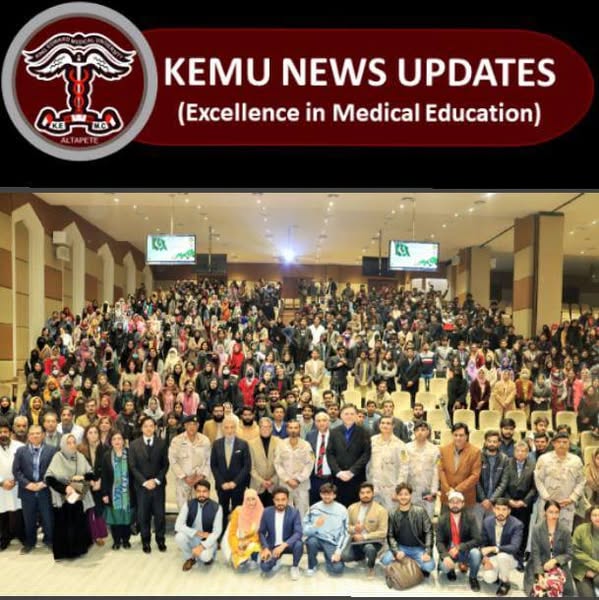 King Edward Medical University in collaboration with Anti-Narcotics Force (ANF) organized an awareness seminar on the role of ‘Youth and Educational Institutions in preventing drug abuse
